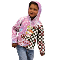 Personalized Japanese Kawaii Sushi Roll Kid Hoodie Wagara Palaka Pattern