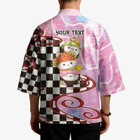 Personalized Japanese Kawaii Sushi Roll Kimono Wagara Palaka Pattern LT9 - Polynesian Pride