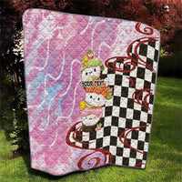 Personalized Japanese Kawaii Sushi Roll Quilt Wagara Palaka Pattern LT9 - Polynesian Pride