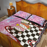 Personalized Japanese Kawaii Sushi Roll Quilt Bed Set Wagara Palaka Pattern LT9 - Polynesian Pride