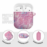 Japanese Koi Fish AirPods Case Pink Wagara Palaka Honohono Pikake Lei LT9 - Polynesian Pride