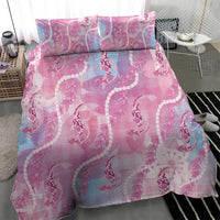 Japanese Koi Fish Bedding Set Pink Wagara Palaka Honohono Pikake Lei LT9 - Polynesian Pride