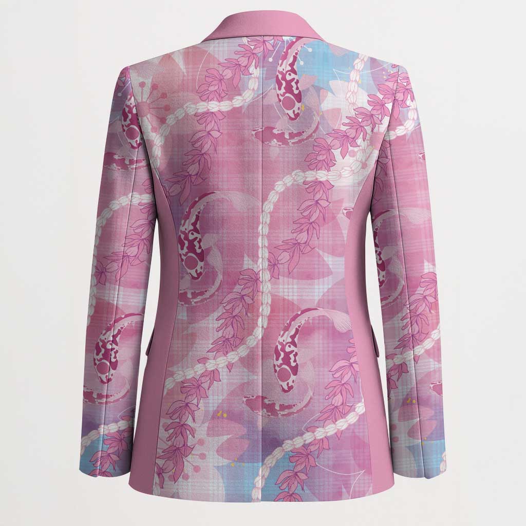 Japanese Koi Fish Blazer Pink Wagara Palaka Honohono Pikake Lei LT9 - Polynesian Pride