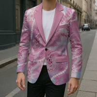 Japanese Koi Fish Blazer Pink Wagara Palaka Honohono Pikake Lei LT9 - Polynesian Pride