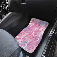 Japanese Koi Fish Car Mats Pink Wagara Palaka Honohono Pikake Lei LT9 - Polynesian Pride