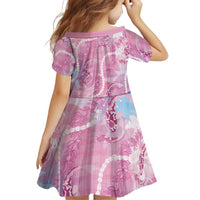 Japanese Koi Fish Family Matching Tank Maxi Dress and Hawaiian Shirt Pink Wagara Palaka Honohono Pikake Lei
