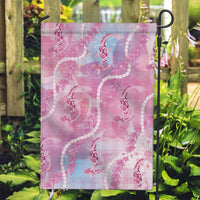 Japanese Koi Fish Garden Flag Pink Wagara Palaka Honohono Pikake Lei LT9 Garden Flag Pink - Polynesian Pride