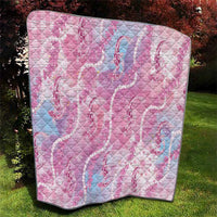 Japanese Koi Fish Quilt Pink Wagara Palaka Honohono Pikake Lei LT9 - Polynesian Pride