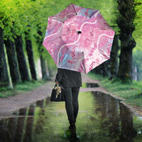 Japanese Koi Fish Umbrella Pink Wagara Palaka Honohono Pikake Lei LT9 - Polynesian Pride
