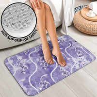 Japanese Koi Fish Bathroom Set Purple Wagara Palaka Honohono Pikake Lei LT9 - Polynesian Pride