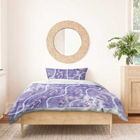 Japanese Koi Fish Bedding Set Purple Wagara Palaka Honohono Pikake Lei LT9 - Polynesian Pride