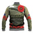 ANZAC Day We Remember Baseball Jacket Maori Silver Fern Camouflage Motif