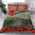 ANZAC Day We Remember Bedding Set Maori Silver Fern Camouflage Motif