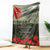 ANZAC Day We Remember Blanket Maori Silver Fern Camouflage Motif