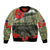 ANZAC Day We Remember Bomber Jacket Maori Silver Fern Camouflage Motif