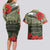 ANZAC Day We Remember Couples Matching Long Sleeve Bodycon Dress and Hawaiian Shirt Maori Silver Fern Camouflage Motif