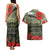 ANZAC Day We Remember Couples Matching Tank Maxi Dress and Hawaiian Shirt Maori Silver Fern Camouflage Motif