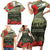 ANZAC Day We Remember Family Matching Short Sleeve Bodycon Dress and Hawaiian Shirt Maori Silver Fern Camouflage Motif