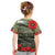 ANZAC Day We Remember Kid T Shirt Maori Silver Fern Camouflage Motif