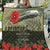 ANZAC Day We Remember Quilt Maori Silver Fern Camouflage Motif