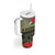 ANZAC Day We Remember Tumbler With Handle Maori Silver Fern Camouflage Motif