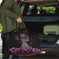 ANZAC Day Remembrance Travel Bag Purple Poppy We Will Remember Them LT9 - Polynesian Pride