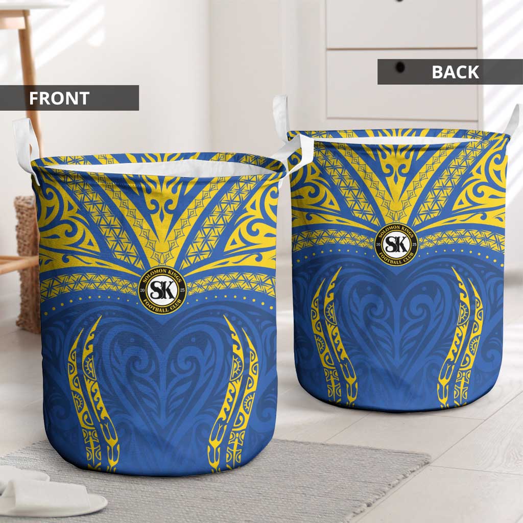 Oceania Football Solomon Kings Laundry Basket Polynesian Tribal Pattern LT9 - Polynesian Pride