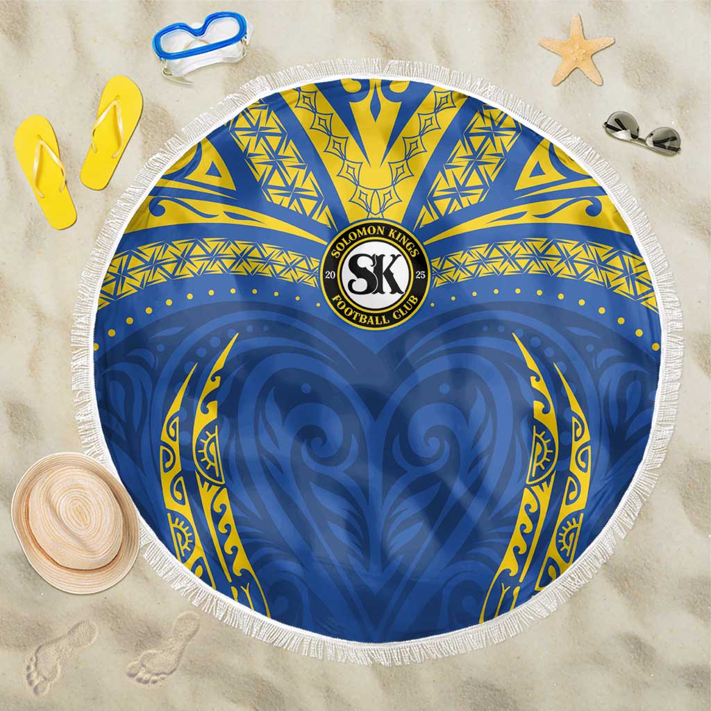 Oceania Football Solomon Kings Beach Blanket Polynesian Tribal Pattern