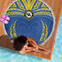 Oceania Football Solomon Kings Beach Blanket Polynesian Tribal Pattern LT9 - Polynesian Pride