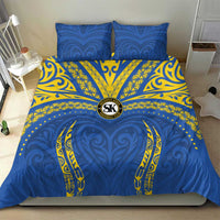 Oceania Football Solomon Kings Bedding Set Polynesian Tribal Pattern LT9 - Polynesian Pride