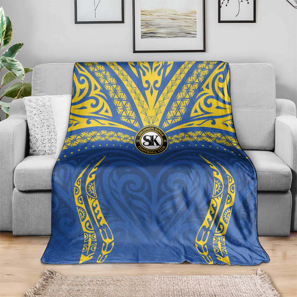 Oceania Football Solomon Kings Blanket Polynesian Tribal Pattern LT9 - Polynesian Pride