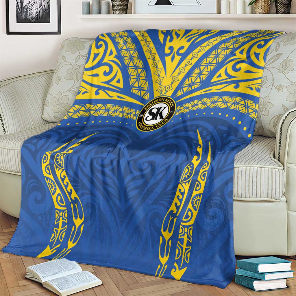 Oceania Football Solomon Kings Blanket Polynesian Tribal Pattern LT9 - Polynesian Pride