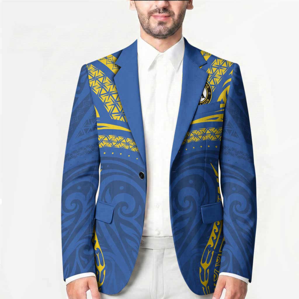 Custom Oceania Football Solomon Kings Blazer Polynesian Tribal Pattern LT9 - Polynesian Pride