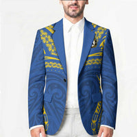Custom Oceania Football Solomon Kings Blazer Polynesian Tribal Pattern LT9 - Polynesian Pride