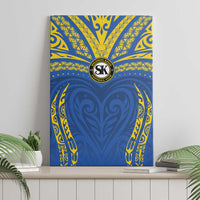 Oceania Football Solomon Kings Canvas Wall Art Polynesian Tribal Pattern LT9 - Polynesian Pride