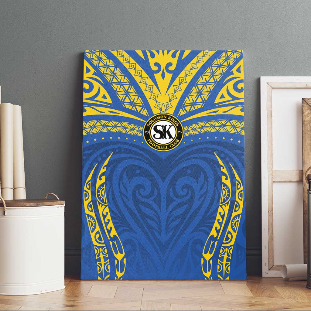 Oceania Football Solomon Kings Canvas Wall Art Polynesian Tribal Pattern LT9 - Polynesian Pride