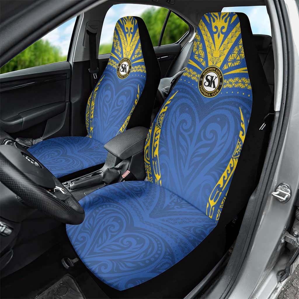 Oceania Football Solomon Kings Car Seat Cover Polynesian Tribal Pattern LT9 - Polynesian Pride