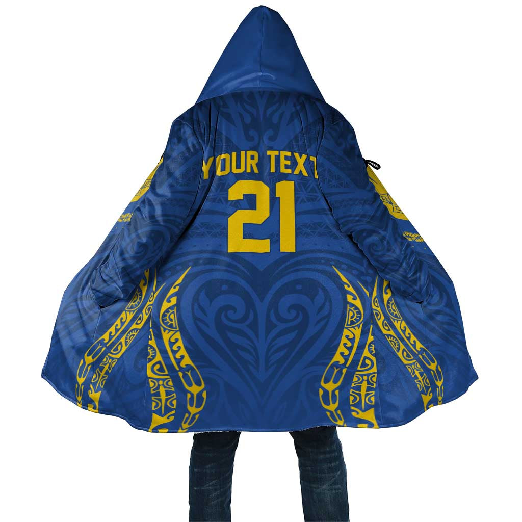 Custom Oceania Football Solomon Kings Cloak Polynesian Tribal Pattern
