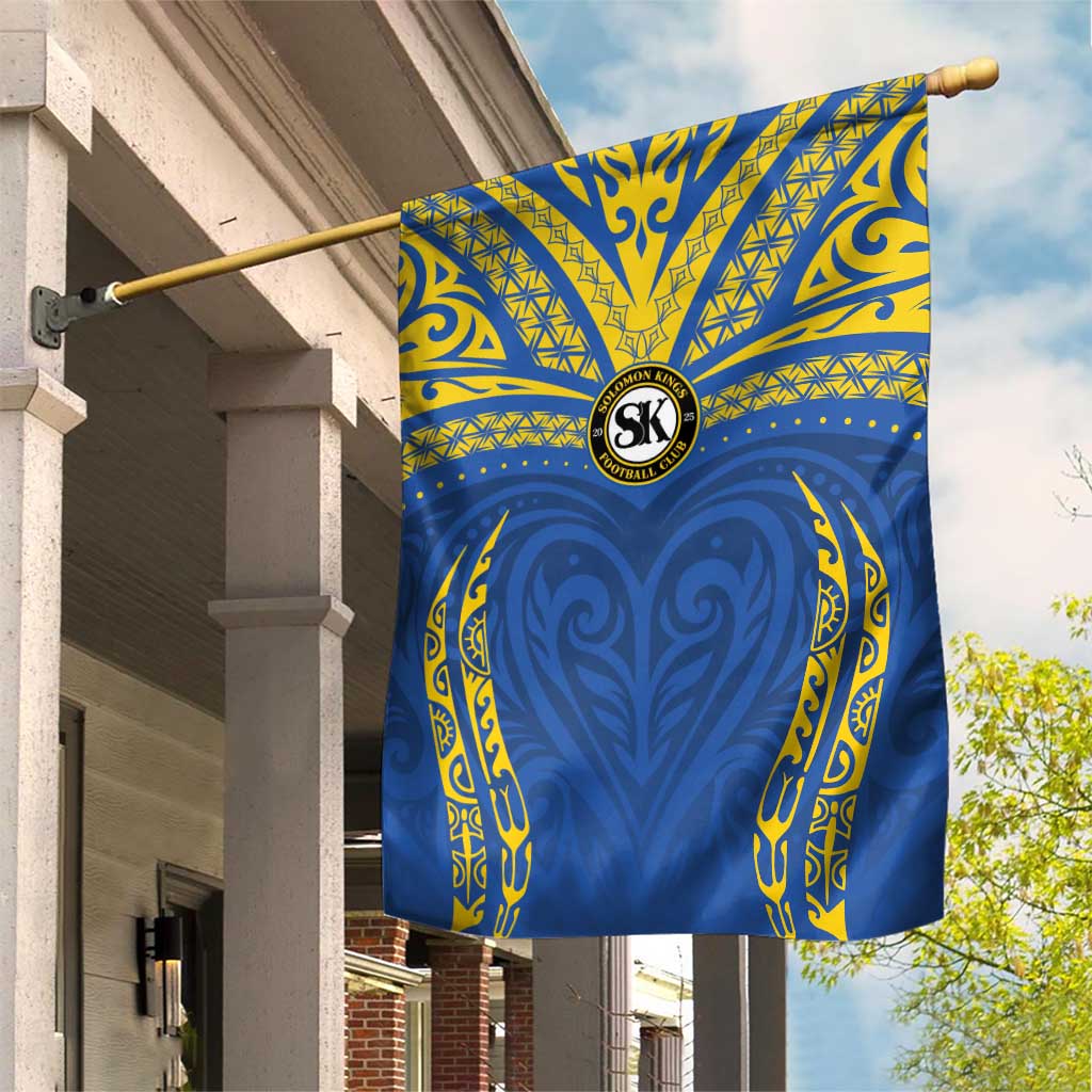 Oceania Football Solomon Kings Garden Flag Polynesian Tribal Pattern