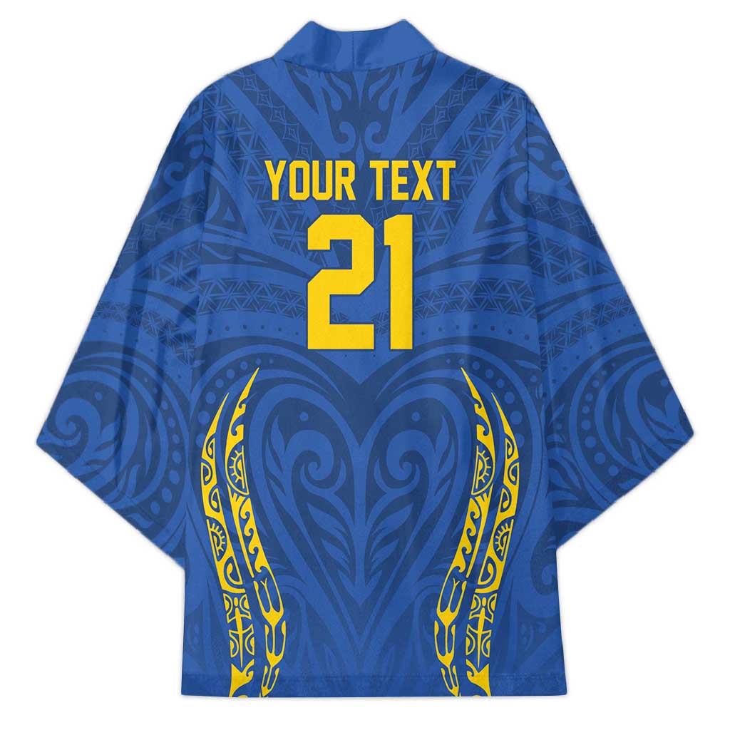 Custom Oceania Football Solomon Kings Kimono Polynesian Tribal Pattern LT9 - Polynesian Pride