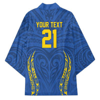 Custom Oceania Football Solomon Kings Kimono Polynesian Tribal Pattern LT9 - Polynesian Pride