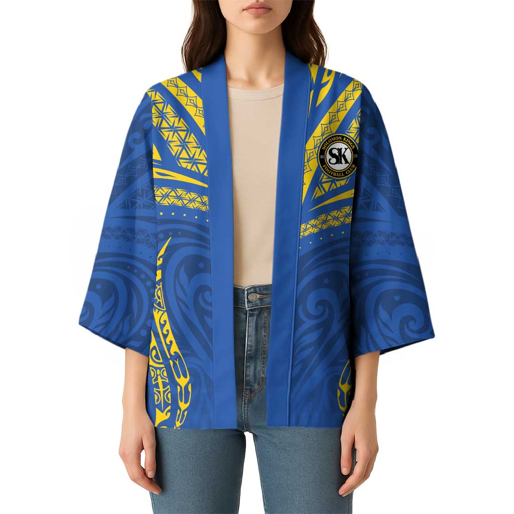 Custom Oceania Football Solomon Kings Kimono Polynesian Tribal Pattern LT9 - Polynesian Pride