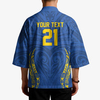 Custom Oceania Football Solomon Kings Kimono Polynesian Tribal Pattern LT9 - Polynesian Pride