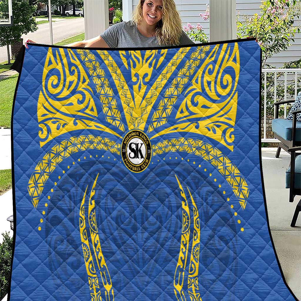 Oceania Football Solomon Kings Quilt Polynesian Tribal Pattern