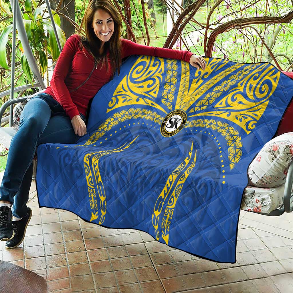 Oceania Football Solomon Kings Quilt Polynesian Tribal Pattern LT9 - Polynesian Pride