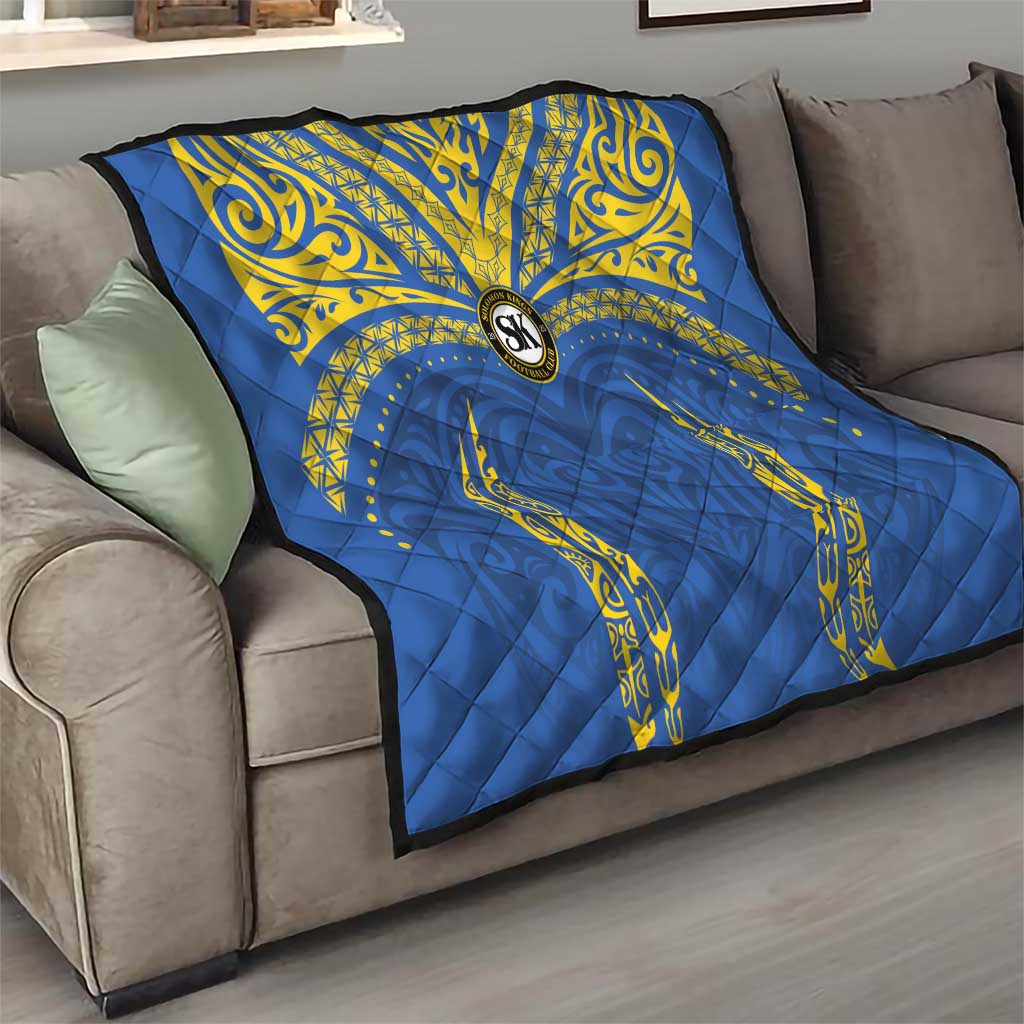 Oceania Football Solomon Kings Quilt Polynesian Tribal Pattern LT9 - Polynesian Pride
