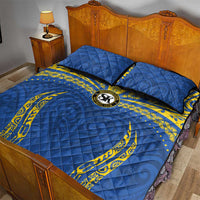 Oceania Football Solomon Kings Quilt Bed Set Polynesian Tribal Pattern LT9 - Polynesian Pride