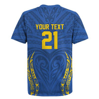 Custom Oceania Football Solomon Kings Rugby Jersey Polynesian Tribal Pattern LT9 - Polynesian Pride