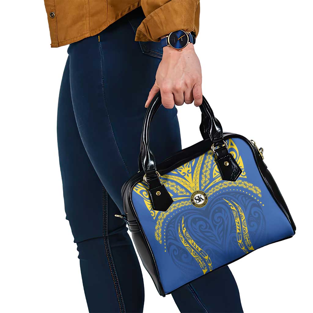 Oceania Football Solomon Kings Shoulder Handbag Polynesian Tribal Pattern LT9 - Polynesian Pride