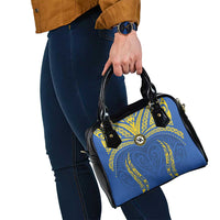 Oceania Football Solomon Kings Shoulder Handbag Polynesian Tribal Pattern LT9 - Polynesian Pride